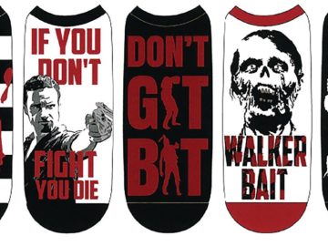 The Walking Dead sneaker socks