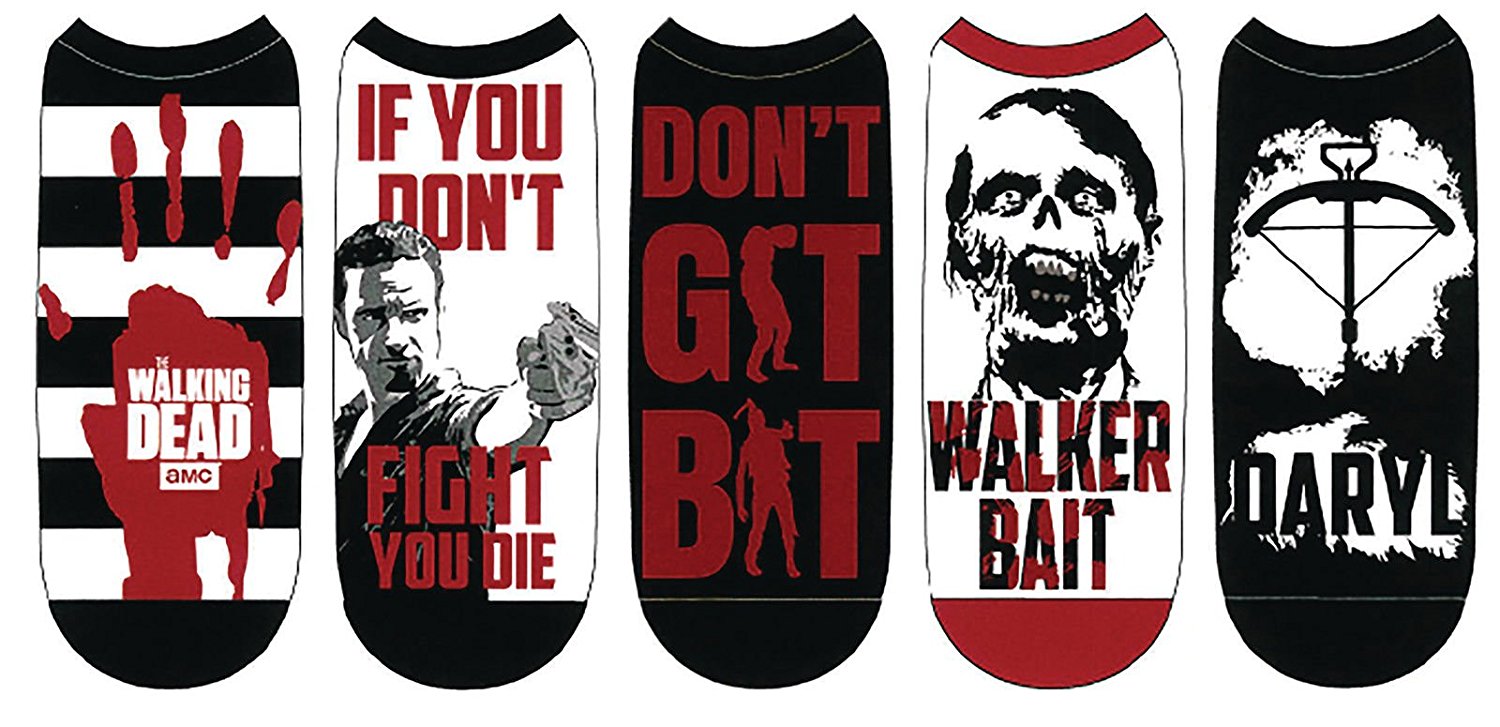 The Walking Dead sneaker socks