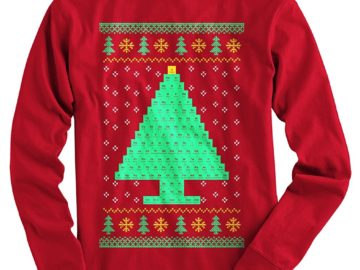 Periodic Table science geek Christmas sweater