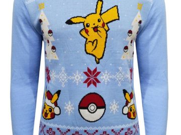 ladies Pokemon Christmas sweater