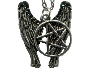 Castiel's Wings Protection Pendant Necklace