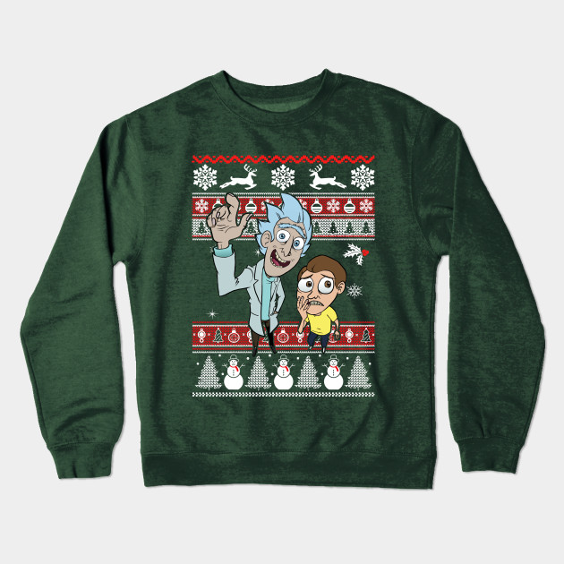 cute Rick and Morty Christmas sweater