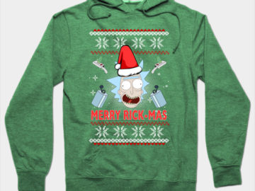 Merry Rick-mas sweater