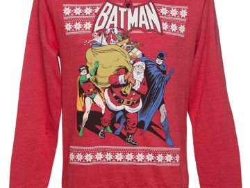 Batman and Robin Christmas sweater