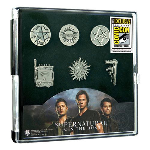 Exclusive Supernatural Pin Set