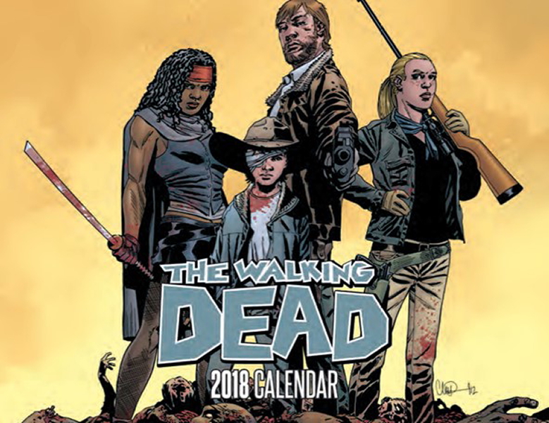 The Walking Dead 2018 Calendar