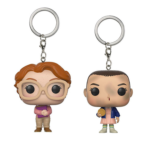 Stranger Things pop keychains