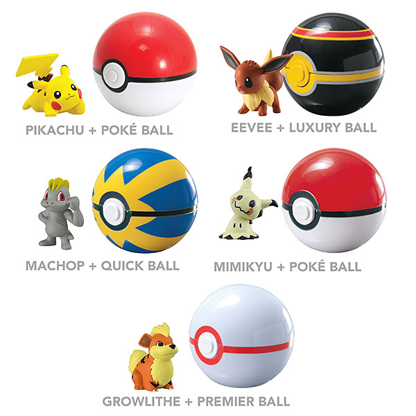 Clip on Belt Pokemon action figures