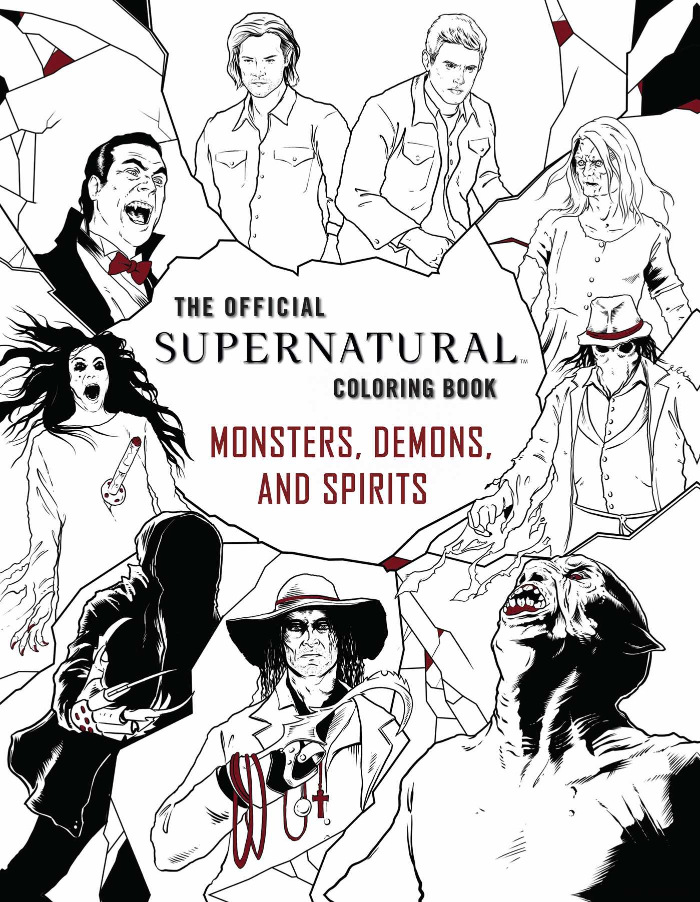 The Official Supernatural Coloring Book