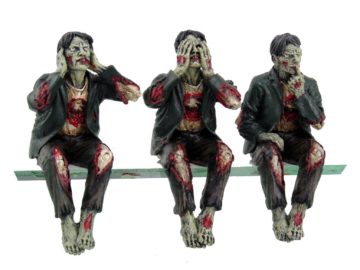 Walking Dead Zombie shelf sitters