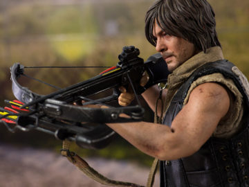 lifelike Daryl Dixon action figure