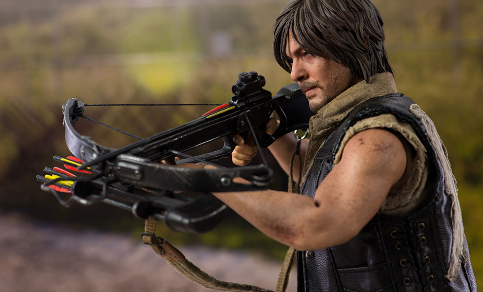 lifelike Daryl Dixon action figure