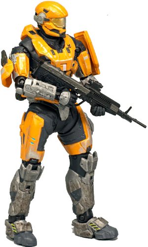 custom gold mcfarlane toys halo action figure