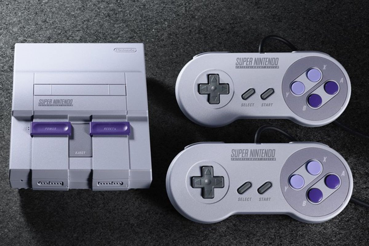 Classic Gaming System Nintendo SNES Console