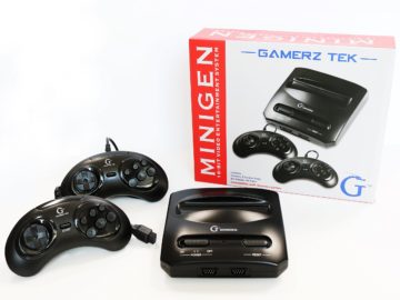 Gamerz Tek Minigen 16-bit Sega Genesis Sega Megadrive