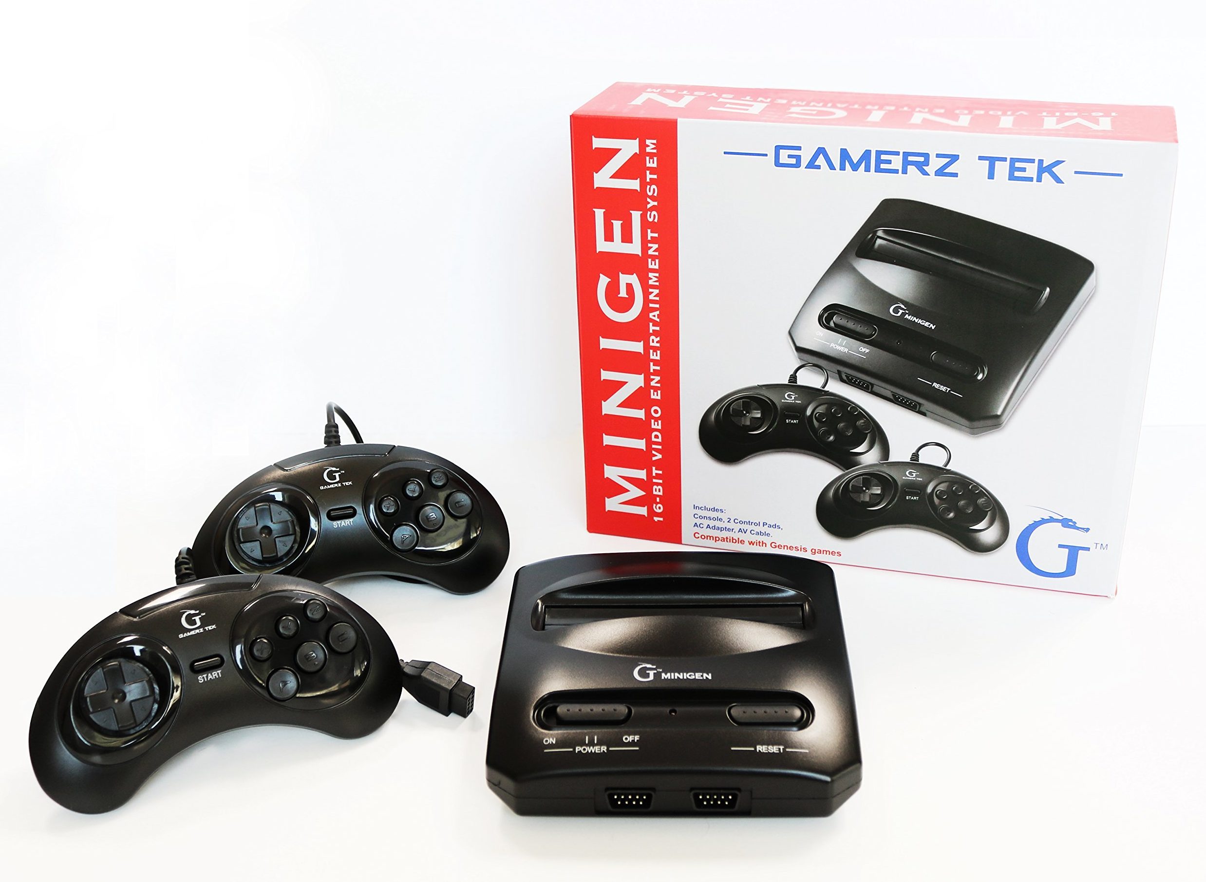 Gamerz Tek Minigen 16-bit Sega Genesis Sega Megadrive