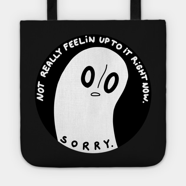 Napstablook Undertale Gifts Tote Bag