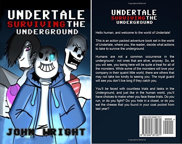 Undertale Surviving the Underground Book