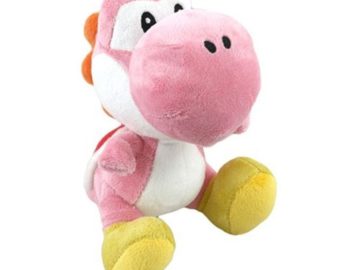 Pink Yoshi Mario Plush