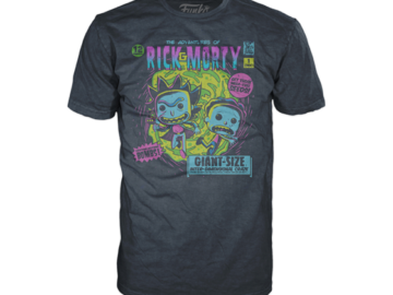 Rick and Morty POPs shirt