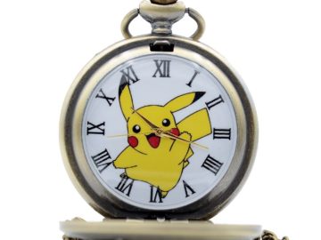 Pokemon Watches Pikachu Pocket Watch