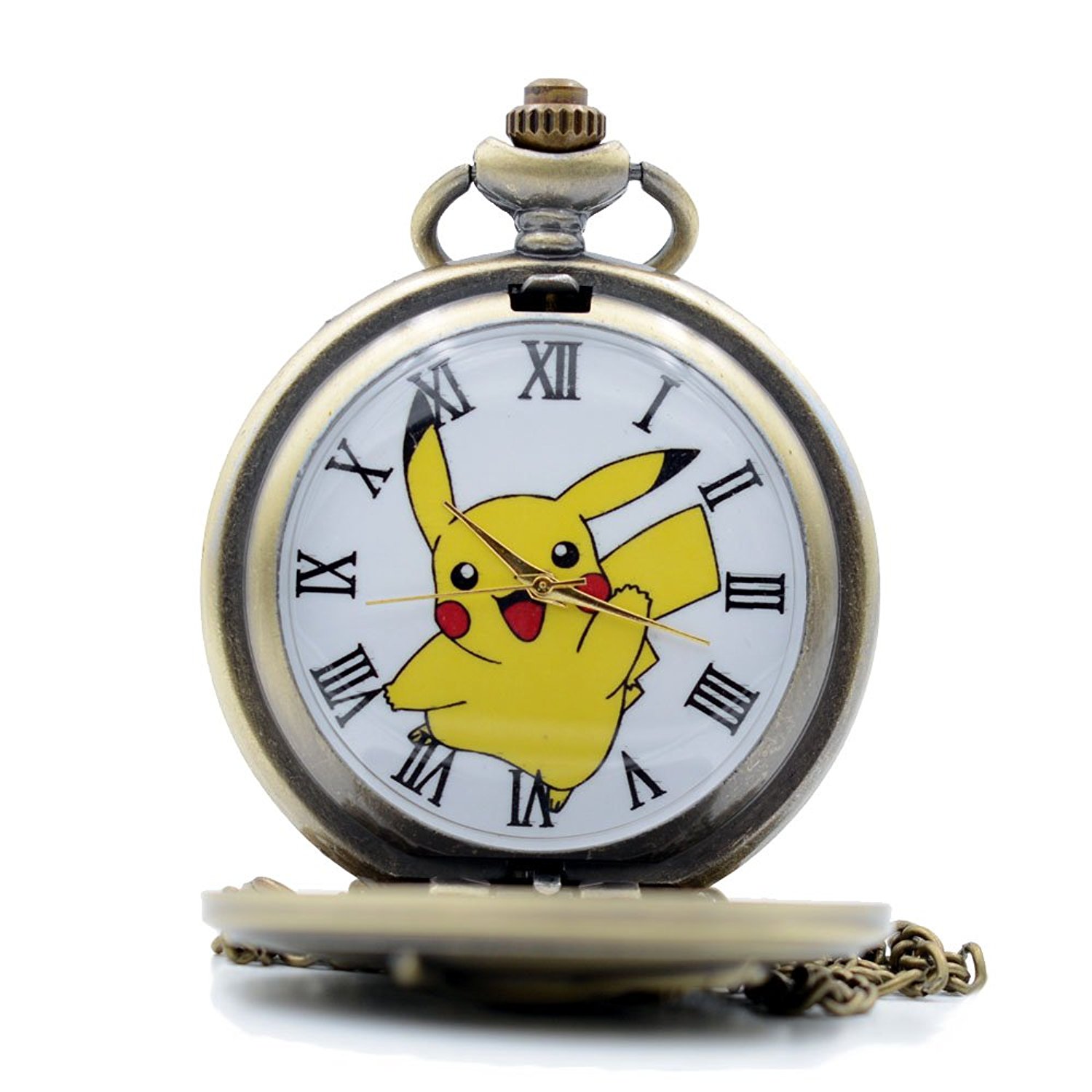 Pokemon Watches Pikachu Pocket Watch