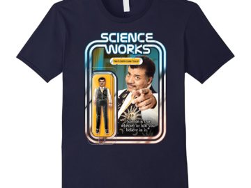 Science Works Neil deGrasse Tyson Shirt