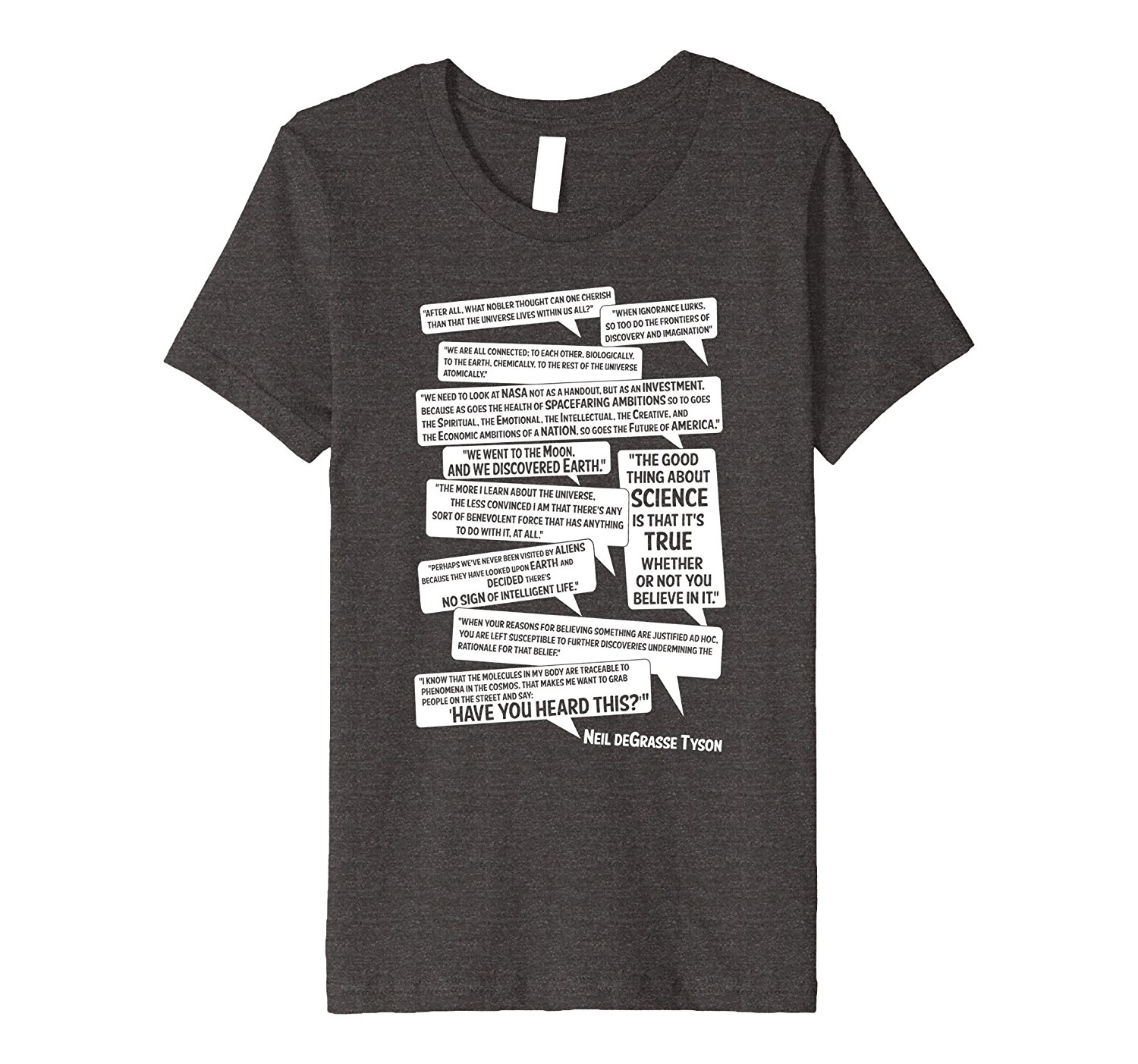 Official Neil deGrasse Tyson Quotes Shirt