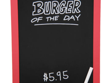 Bob's Burgers Burger of the Day Chalkboard