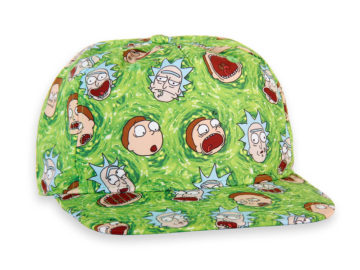 Rick and Morty snapback cap