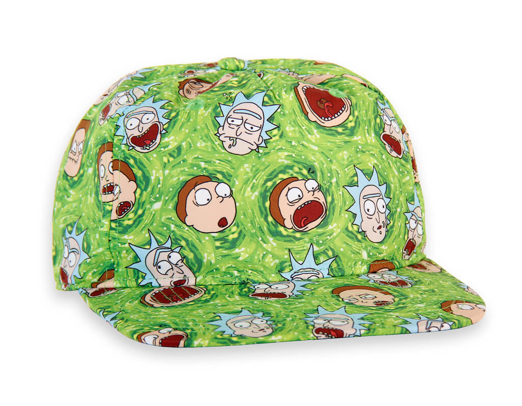 Rick and Morty snapback cap