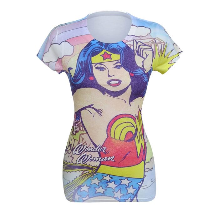 Wonder Woman tshirts vintage retro comic book shirts