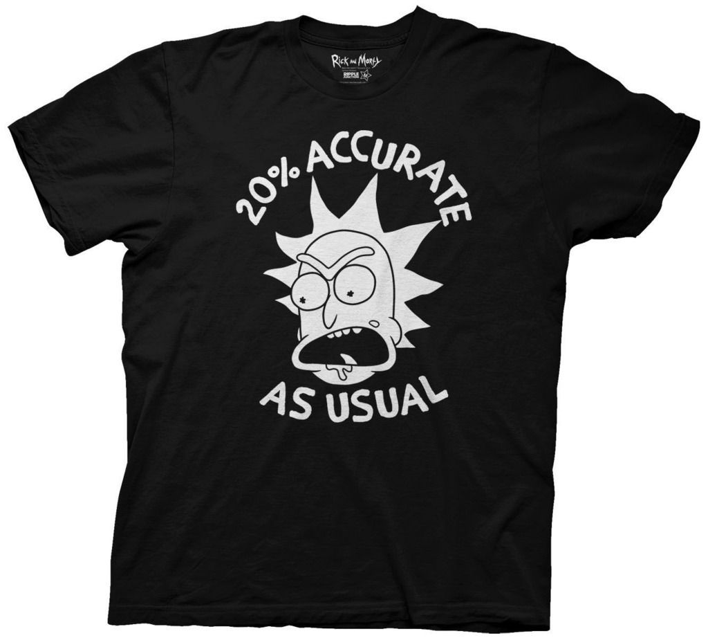 Rick and Morty Apparel Rick Sanchez Tee