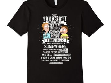 Rick and Morty quotes t-shirt