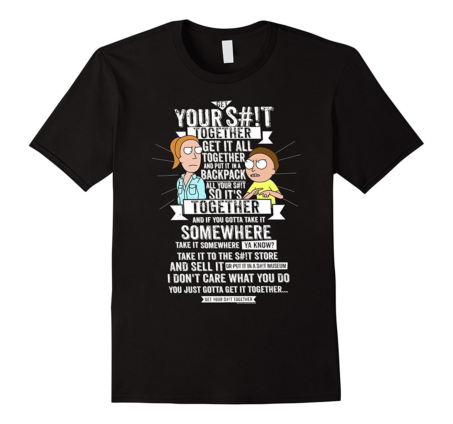 Rick and Morty quotes t-shirt