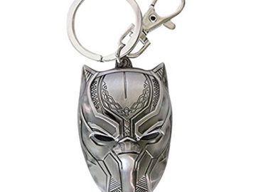 Black Panther keychain key ring