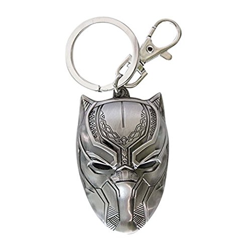 Black Panther keychain key ring