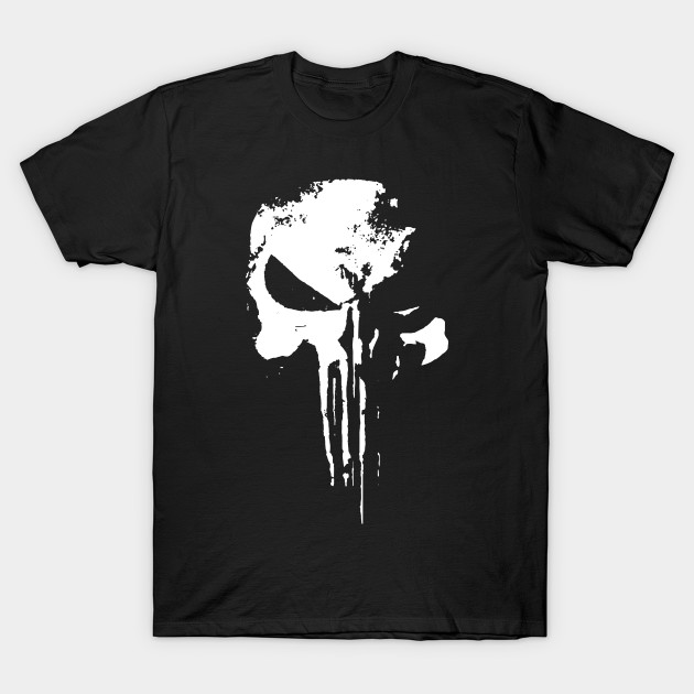 The Punisher shirt skull