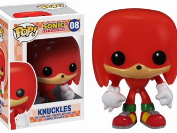 Sonic the Hegehog pop vinyl knuckles