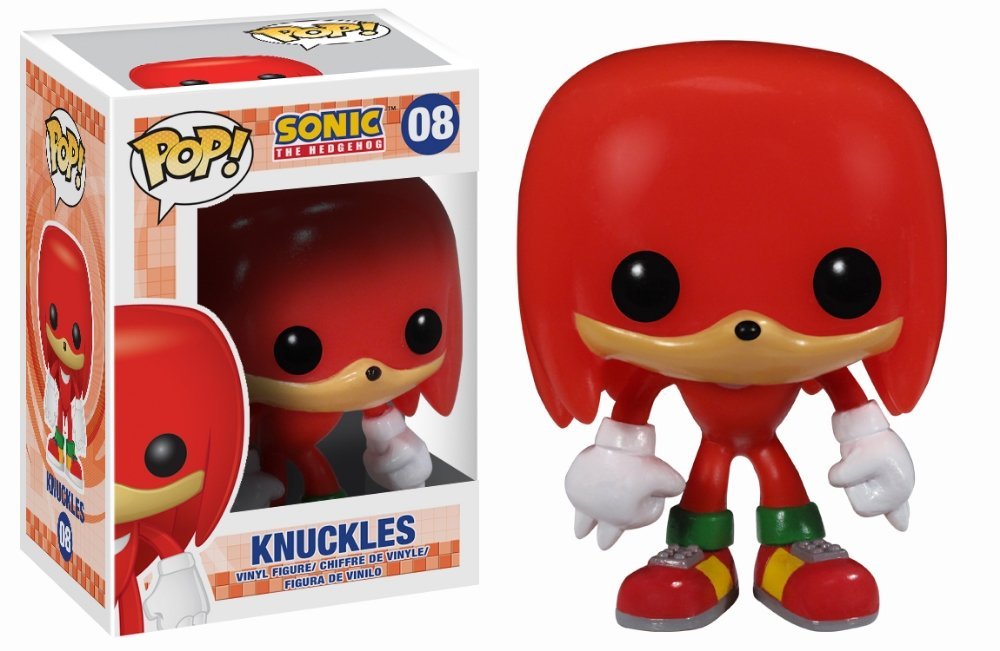 Sonic the Hegehog pop vinyl knuckles