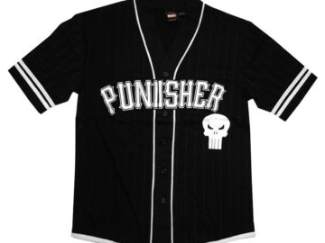 The Punisher baseball shirt