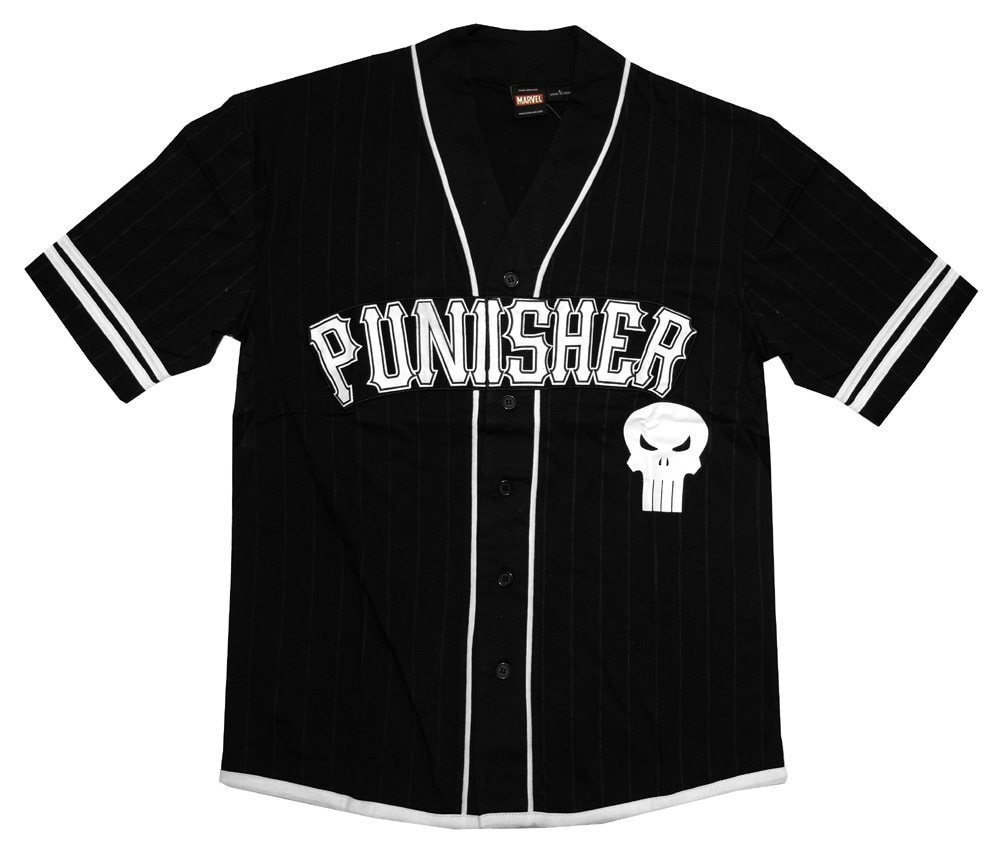 The Punisher baseball shirt