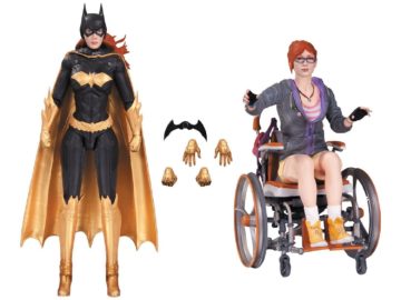 Oracle action figure and Batgirl action figure