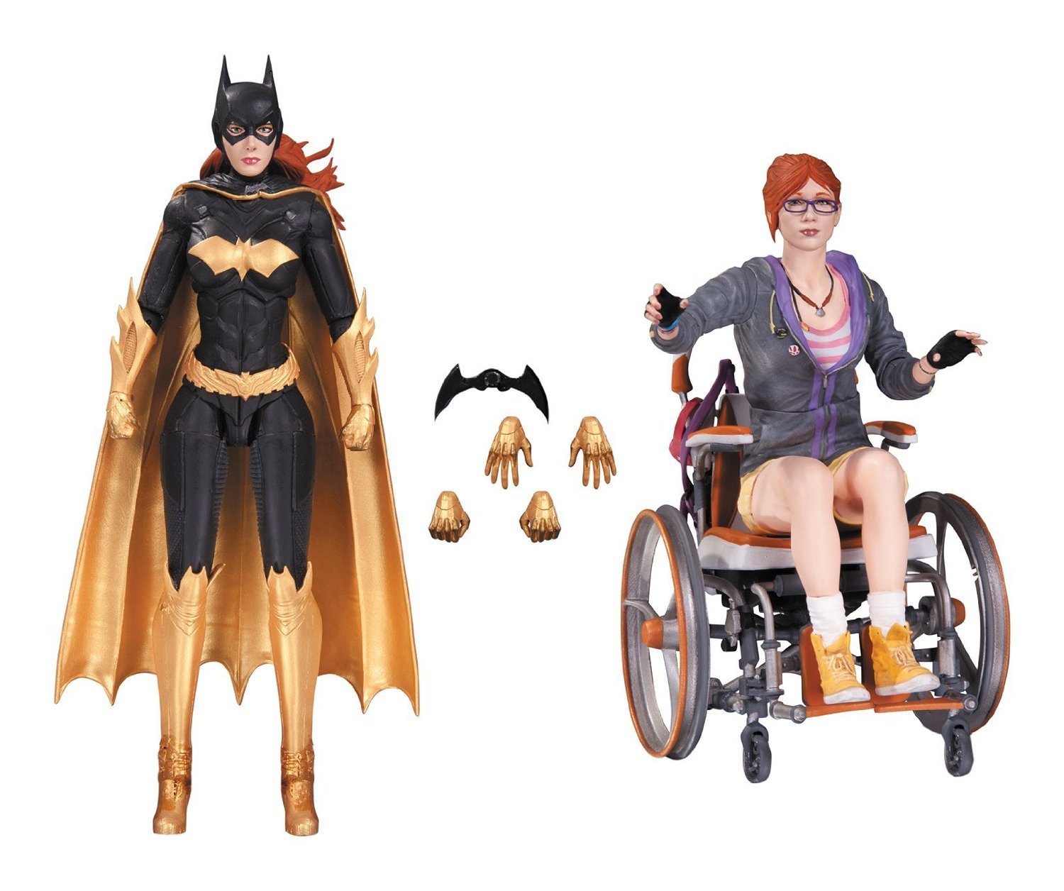 Oracle action figure and Batgirl action figure