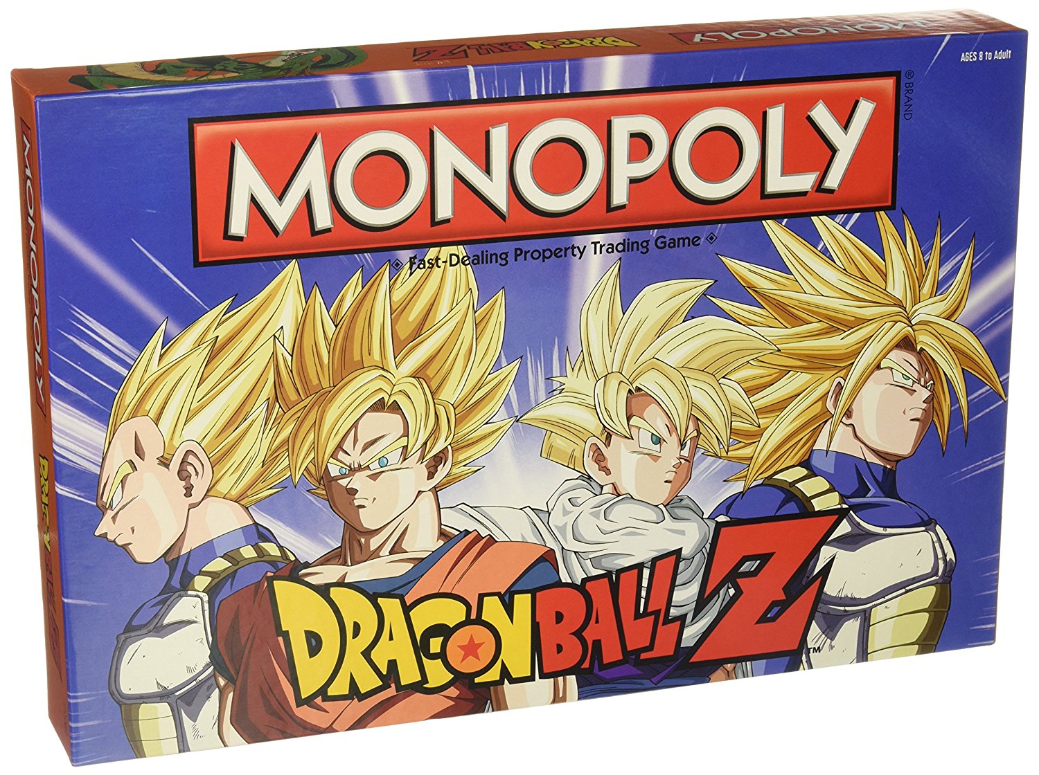 Dragon Ball Z monopoly game