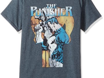 The Punisher comic style shirt