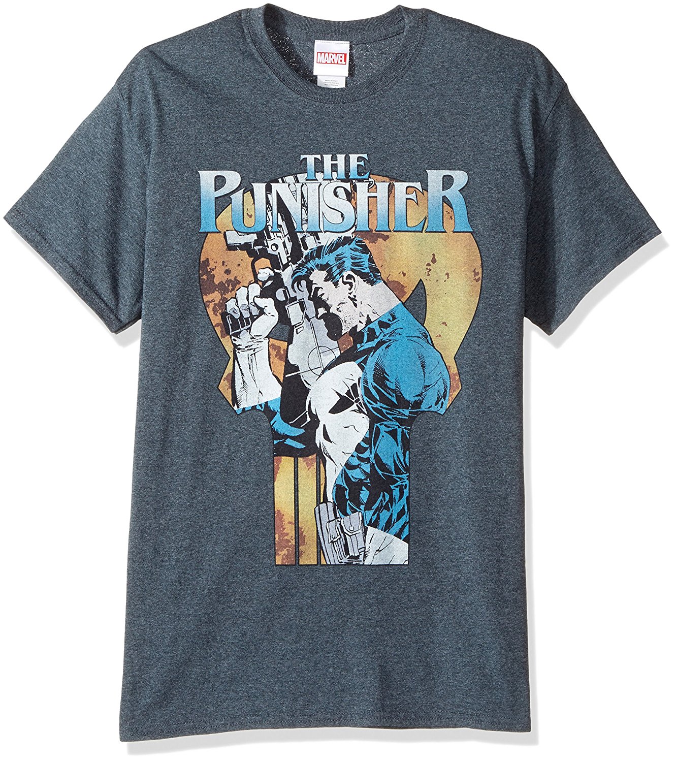 The Punisher comic style shirt