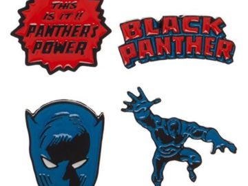 Black Panther lapel pins