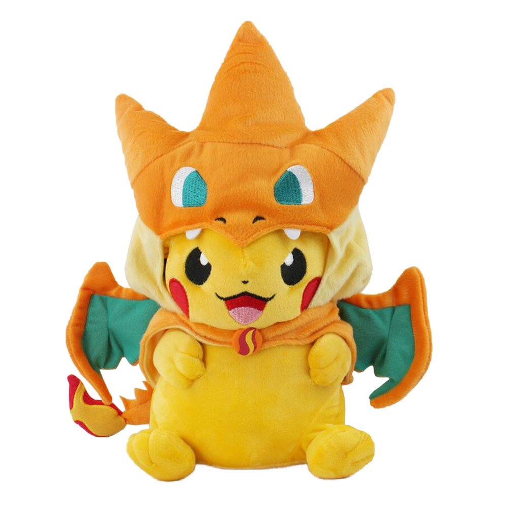 Pikachu charizard plush pikazard