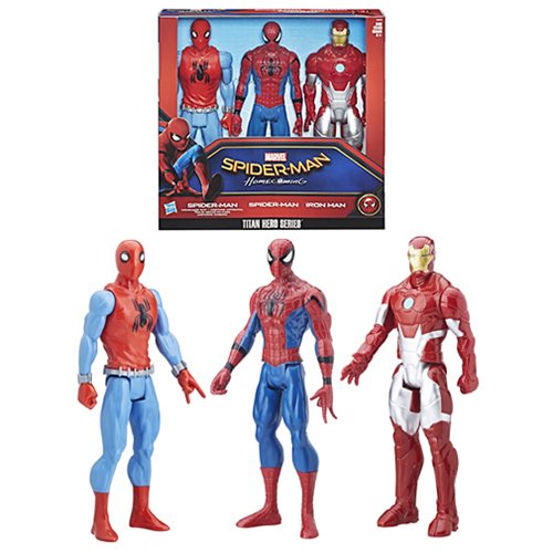 Spider-Man action figures Iron Man